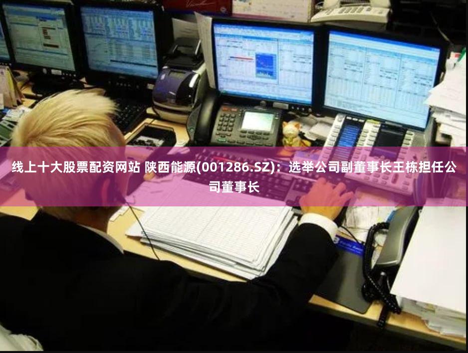 线上十大股票配资网站 陕西能源(001286.SZ)：选举公司副董事长王栋担任公司董事长